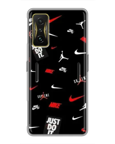 Чохол для Xiaomi POCO F4 GT з картинкою «Nike Mix Pattern»