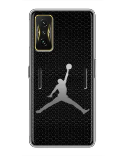 Чохол для Xiaomi POCO F4 GT з картинкою «Jordan Dark Carbon»