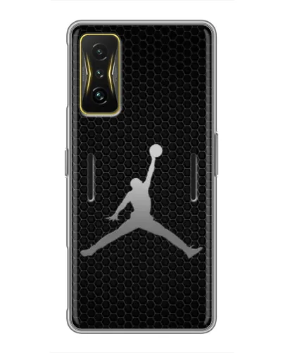 Чохол для Xiaomi POCO F4 GT з картинкою «Jordan Dark Carbon»