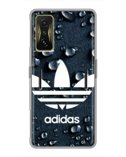 Чохол для Xiaomi POCO F4 GT з картинкою «Adidas Trefoil Blue»