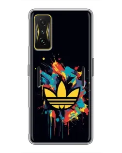 Чохол для Xiaomi POCO F4 GT з картинкою «Adidas Splash»