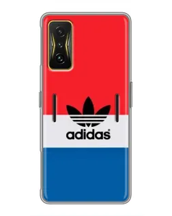 Чохол для Xiaomi POCO F4 GT з картинкою «Adidas Retro Block»