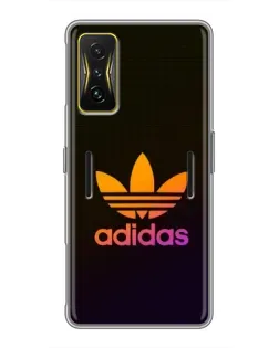 Чохол для Xiaomi POCO F4 GT з картинкою «Градієнт Adidas»