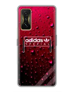 Чохол для Xiaomi POCO F4 GT з картинкою «Adidas Gold Marble»