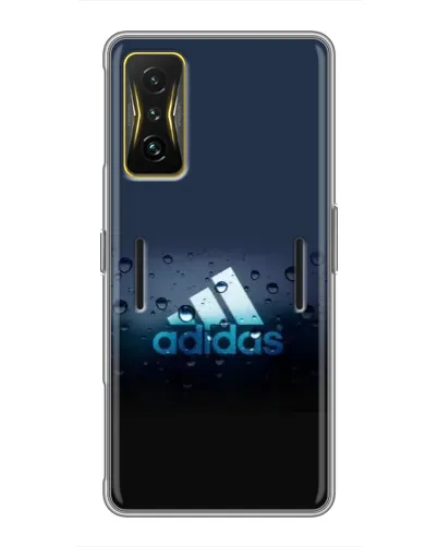 Чохол для Xiaomi POCO F4 GT з картинкою «Adidas Water Drops»