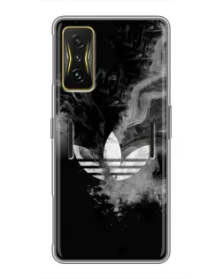 Чохол для Xiaomi POCO F4 GT з картинкою «Абстрактний дим Adidas»