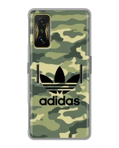 Чохол для Xiaomi POCO F4 GT з картинкою «Мілітарі стиль Adidas»