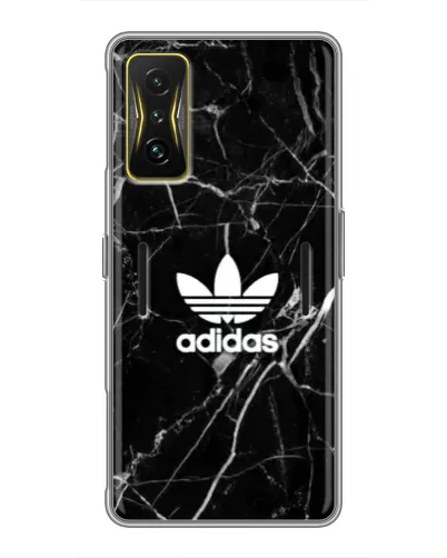 Чохол для Xiaomi POCO F4 GT з картинкою «Білий мармур Adidas»