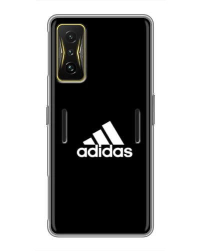 Чохол для Xiaomi POCO F4 GT з картинкою «Чорна класика Adidas»