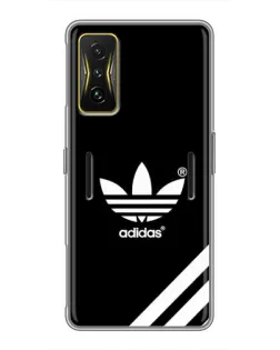 Чохол для Xiaomi POCO F4 GT з картинкою «Adidas з діагональними смугами»