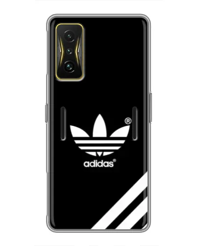 Чохол для Xiaomi POCO F4 GT з картинкою «Adidas з діагональними смугами»