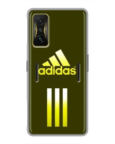 Чохол для Xiaomi POCO F4 GT з картинкою «Оливковий градієнт Adidas»