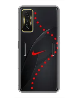 Чехол для Xiaomi POCO F4 GT с картинкой «Абстрактный дизайн Nike»