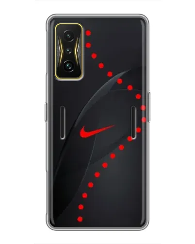 Чехол для Xiaomi POCO F4 GT с картинкой «Абстрактный дизайн Nike»
