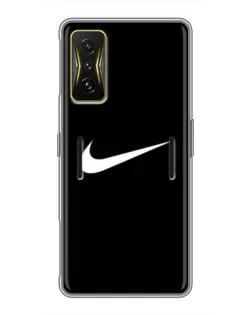 Чохол для Xiaomi POCO F4 GT з картинкою «Мінімалістичний Найк»