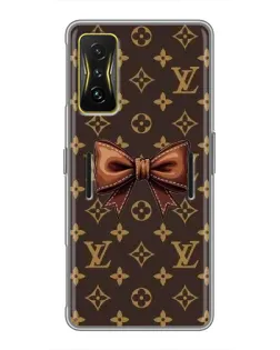 Чохол для Xiaomi POCO F4 GT з картинкою «LV з бантом»