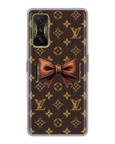 Чохол для Xiaomi POCO F4 GT з картинкою «LV з бантом»