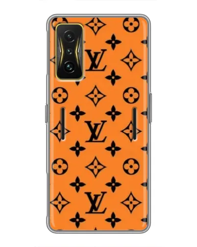 Чохол для Xiaomi POCO F4 GT з картинкою «Помаранчевий стиль LV»