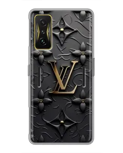 Чохол для Xiaomi POCO F4 GT з картинкою «Шкіряна текстура LV»