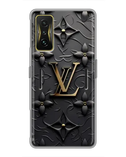 Чохол для Xiaomi POCO F4 GT з картинкою «Шкіряна текстура LV»