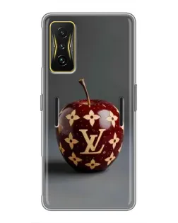 Чохол для Xiaomi POCO F4 GT з картинкою «Червоне яблуко LV»