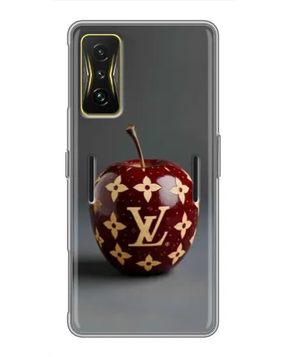 Чохол для Xiaomi POCO F4 GT з картинкою «Червоне яблуко LV»