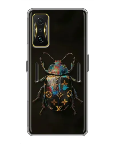 Чохол для Xiaomi POCO F4 GT з картинкою «LV — мармуровий принт»