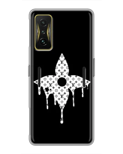 Чохол для Xiaomi POCO F4 GT з картинкою «Квіткова монограма»