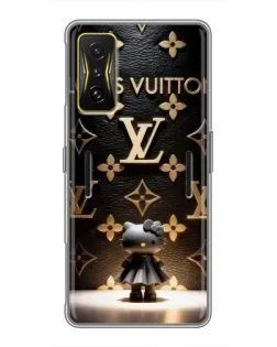 Чохол для Xiaomi POCO F4 GT з картинкою «Монограма з фігурою»