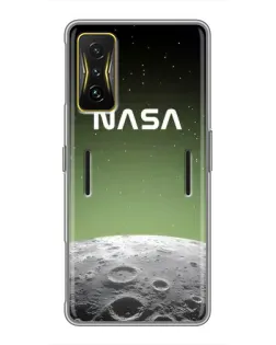 Чехол для Xiaomi POCO F4 GT с картинкой «NASA — лунный градиент»