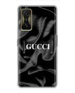 Чохол для Xiaomi POCO F4 GT з картинкою «Gucci — шовкові хвилі»