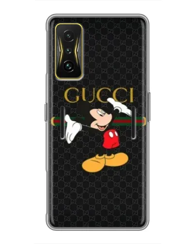 Чохол для Xiaomi POCO F4 GT з картинкою «Міккі Маус Gucci» Чохол для Xiaomi POCO F4 GT з картинкою «Міккі Маус Gucci»