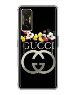 Чохол для Xiaomi POCO F4 GT з картинкою «Gucci — герої Disney»
