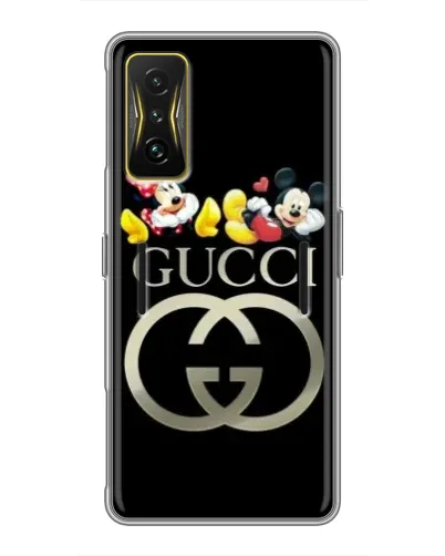 Чохол для Xiaomi POCO F4 GT з картинкою «Gucci — герої Disney» Чохол для Xiaomi POCO F4 GT з картинкою «Gucci — герої Disney»