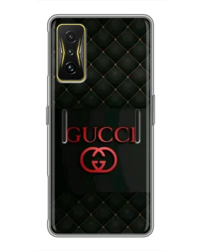 Чохол для Xiaomi POCO F4 GT з картинкою «Gucci — стьобаний чорний» Чохол для Xiaomi POCO F4 GT з картинкою «Gucci — стьобаний чорний»