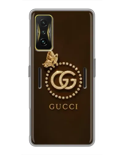 Чохол для Xiaomi POCO F4 GT з картинкою «Gucci — золотий метелик» Чохол для Xiaomi POCO F4 GT з картинкою «Gucci — золотий метелик»