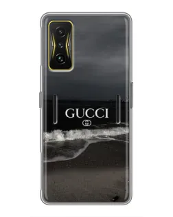 Чохол для Xiaomi POCO F4 GT з картинкою «Gucci — морський прибій»
