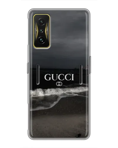 Чохол для Xiaomi POCO F4 GT з картинкою «Gucci — морський прибій» Чохол для Xiaomi POCO F4 GT з картинкою «Gucci — морський прибій»