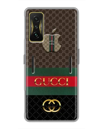 Чохол для Xiaomi POCO F4 GT з картинкою «Gucci — брендований десерт» Чохол для Xiaomi POCO F4 GT з картинкою «Gucci — брендований десерт»