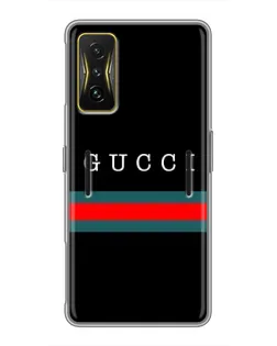 Чохол для Xiaomi POCO F4 GT з картинкою «Gucci — червоний пояс»