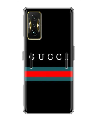 Чохол для Xiaomi POCO F4 GT з картинкою «Gucci — червоний пояс» Чохол для Xiaomi POCO F4 GT з картинкою «Gucci — червоний пояс»