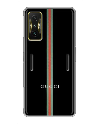 Чехол для Xiaomi POCO F4 GT с картинкой «Gucci — строгая линия» Чехол для Xiaomi POCO F4 GT с картинкой «Gucci — строгая линия»