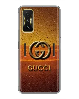 Чехол для Xiaomi POCO F4 GT с картинкой «Gucci — солнечный градиент»