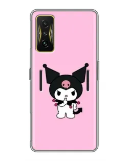 Чехол для Xiaomi POCO F4 GT с картинкой «Kuromi — розовая нежность»