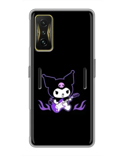 Чехол для Xiaomi POCO F4 GT с картинкой «Электрическая Kuromi»