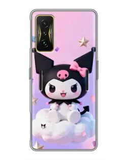Чехол для Xiaomi POCO F4 GT с картинкой «Рок-звезда Kuromi»