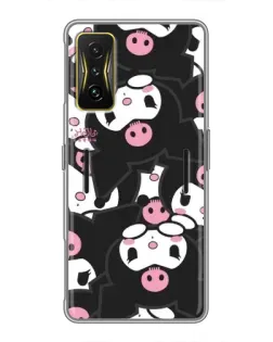 Чехол для Xiaomi POCO F4 GT с картинкой «Kuromi с сердечком»