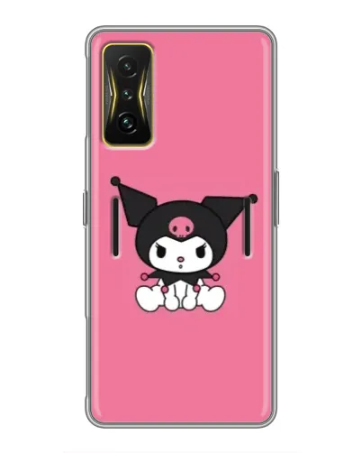 Чехол для Xiaomi POCO F4 GT с картинкой «Хмурая Kuromi»