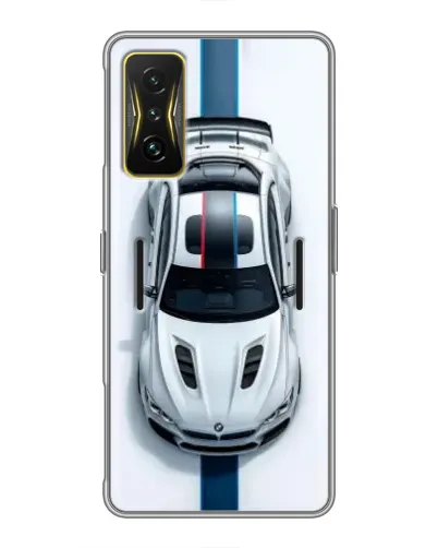 Чохол для Xiaomi POCO F4 GT з картинкою «Вид зверху — BMW M» Чохол для Xiaomi POCO F4 GT з картинкою «Вид зверху — BMW M»