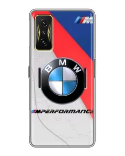 Чохол для Xiaomi POCO F4 GT з картинкою «BMW Performance стиль»